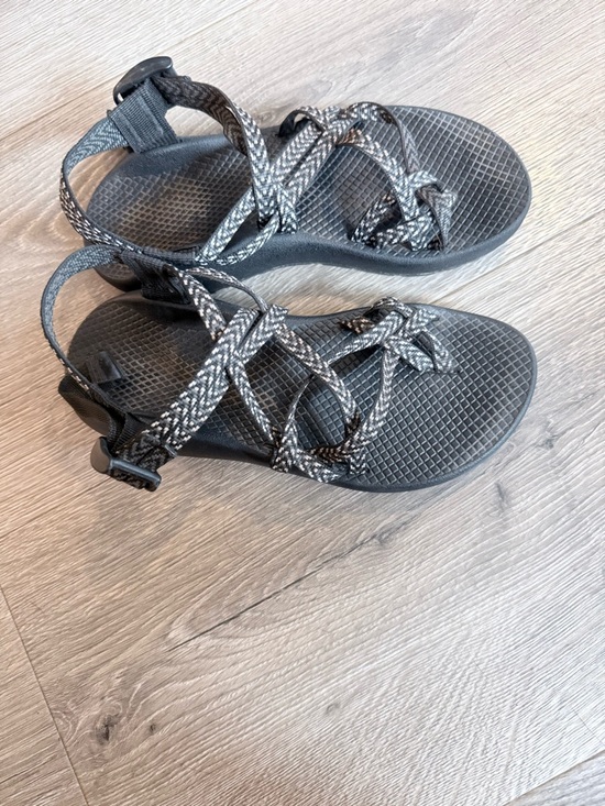 Chaco Women's Strappy Sandals in Black and Gray - Picture 2 of 8